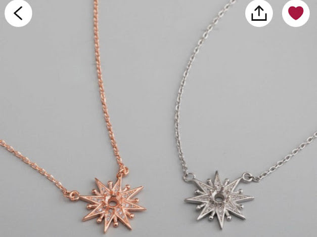 Burst Pendant Necklace