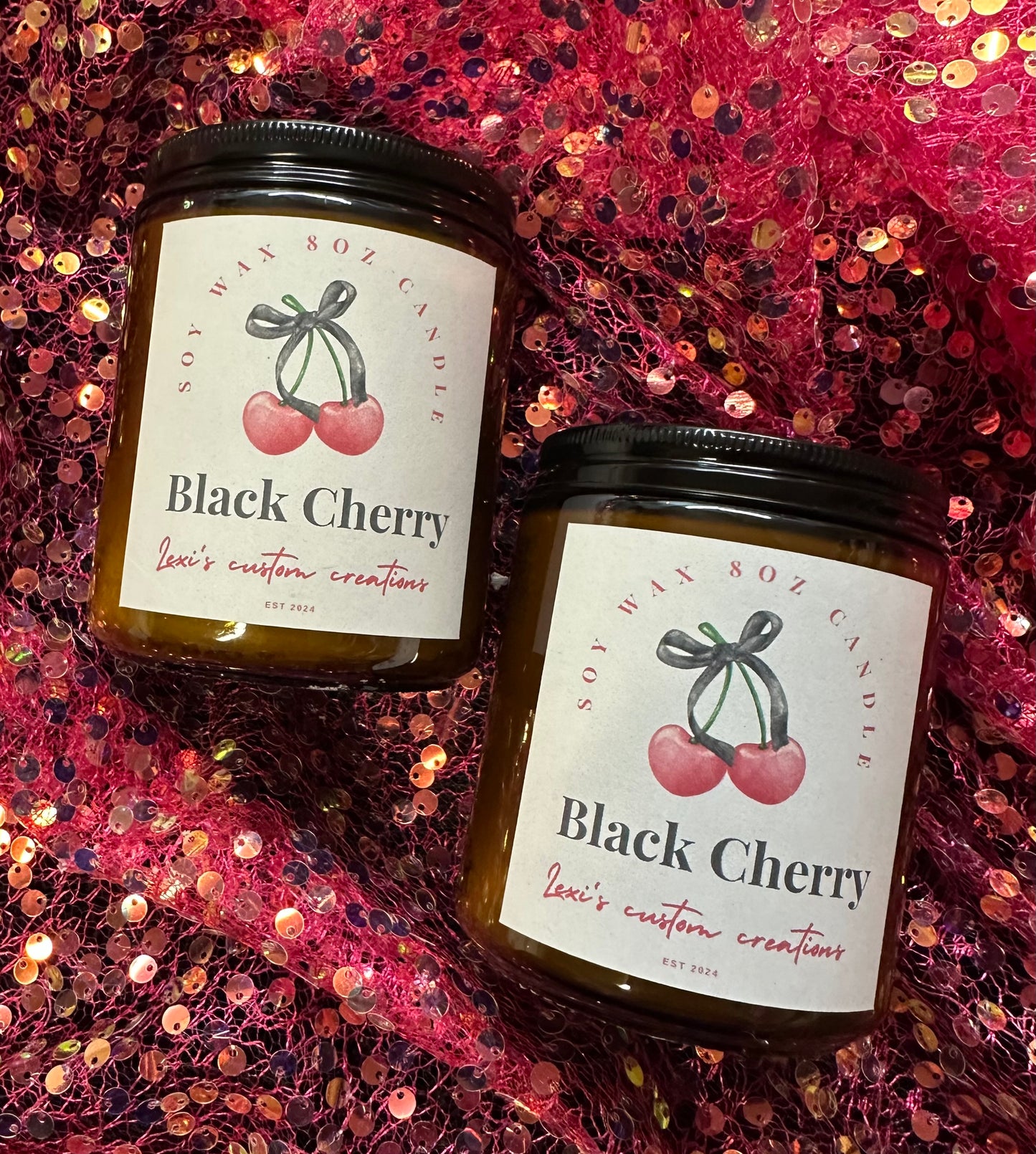 Black Cherry Candles