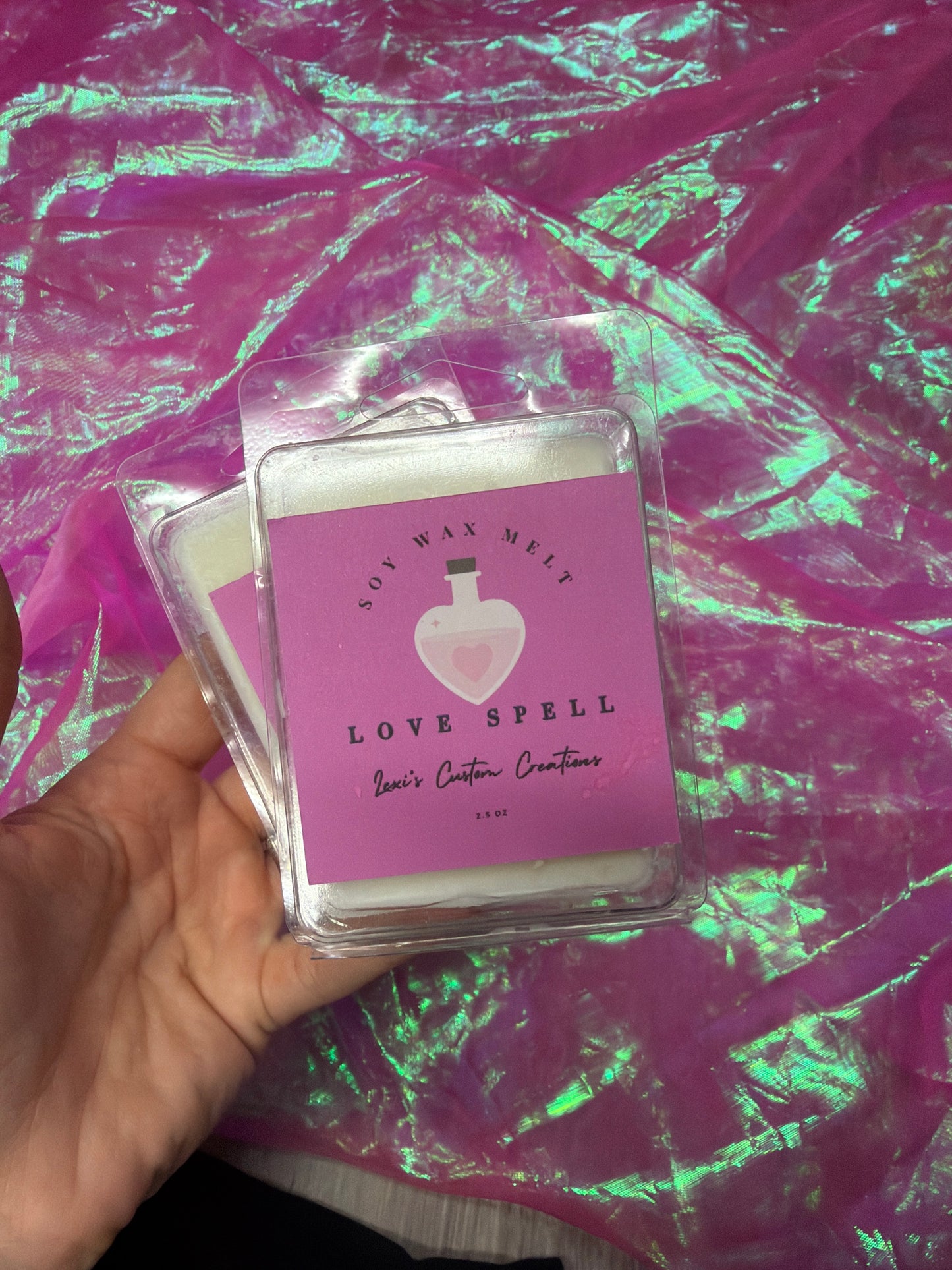 Love spell wax melts