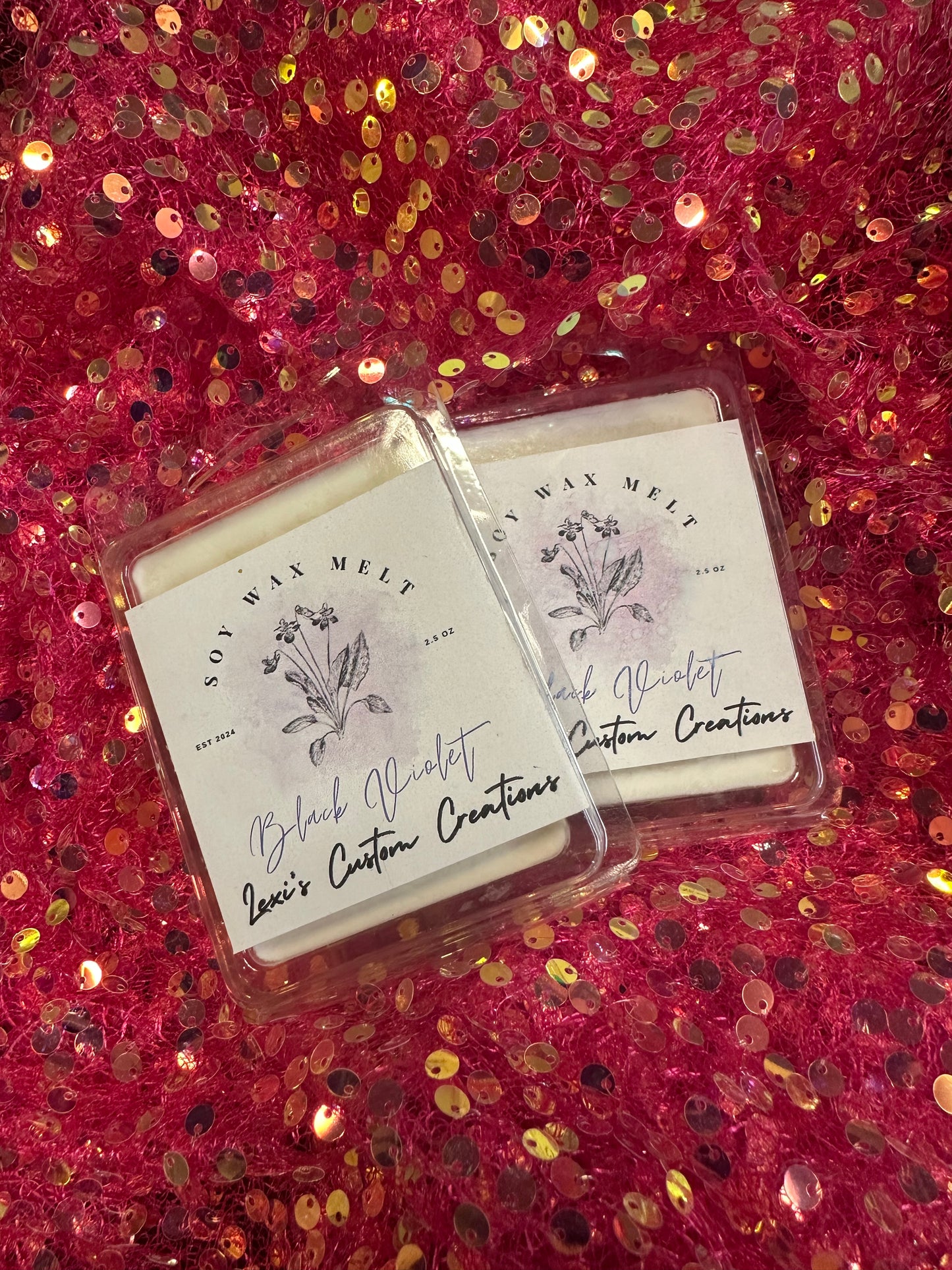 Black Violet wax bars