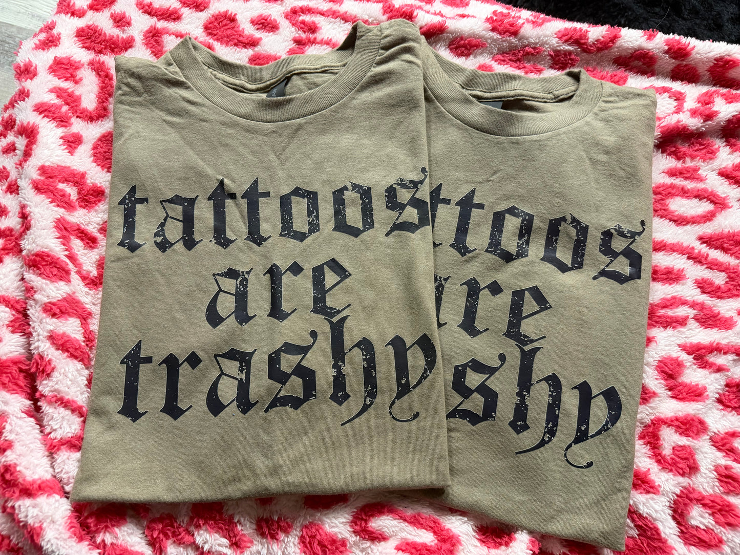Tattoos are trashy