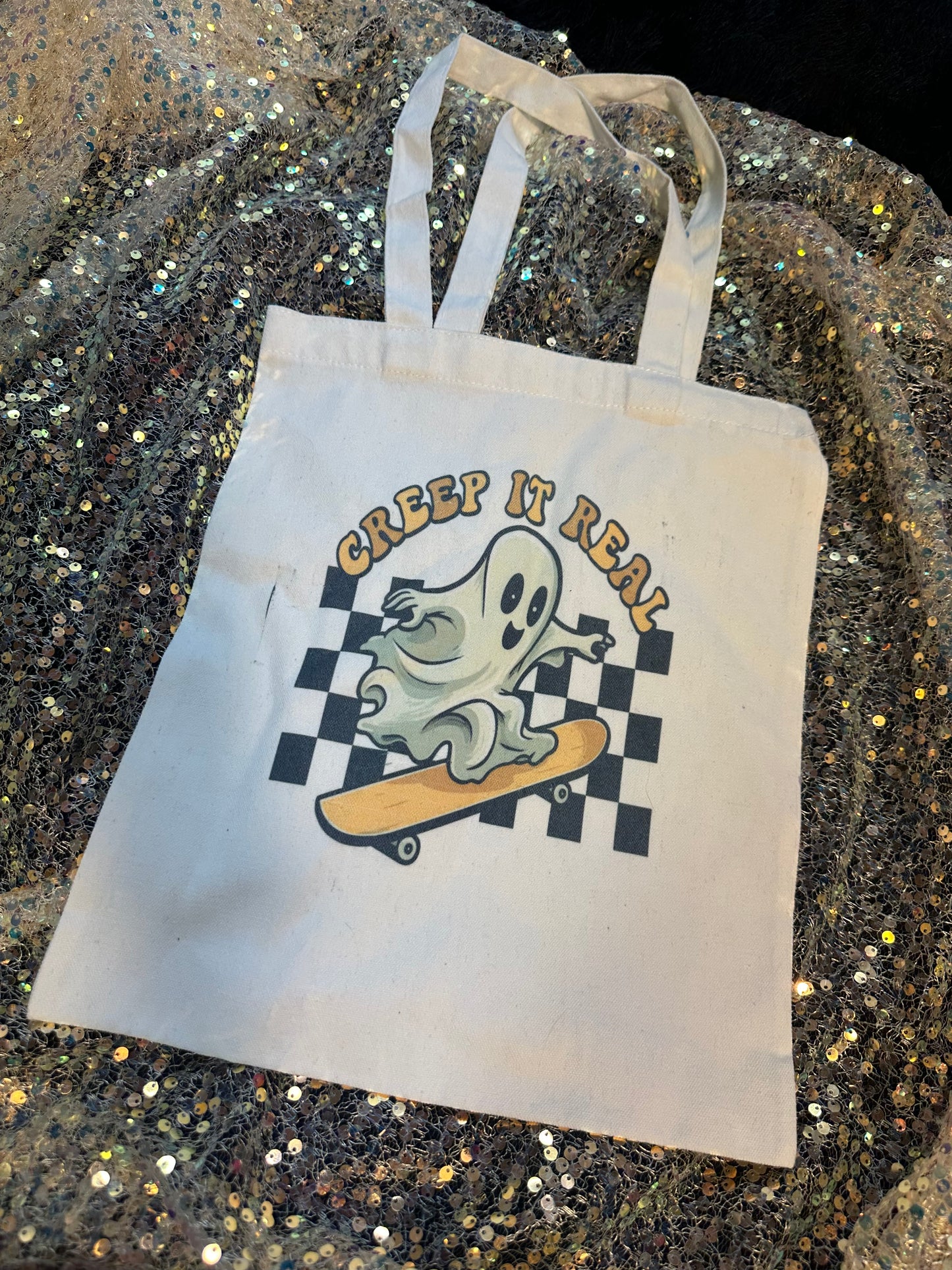 Creep it real tote bag