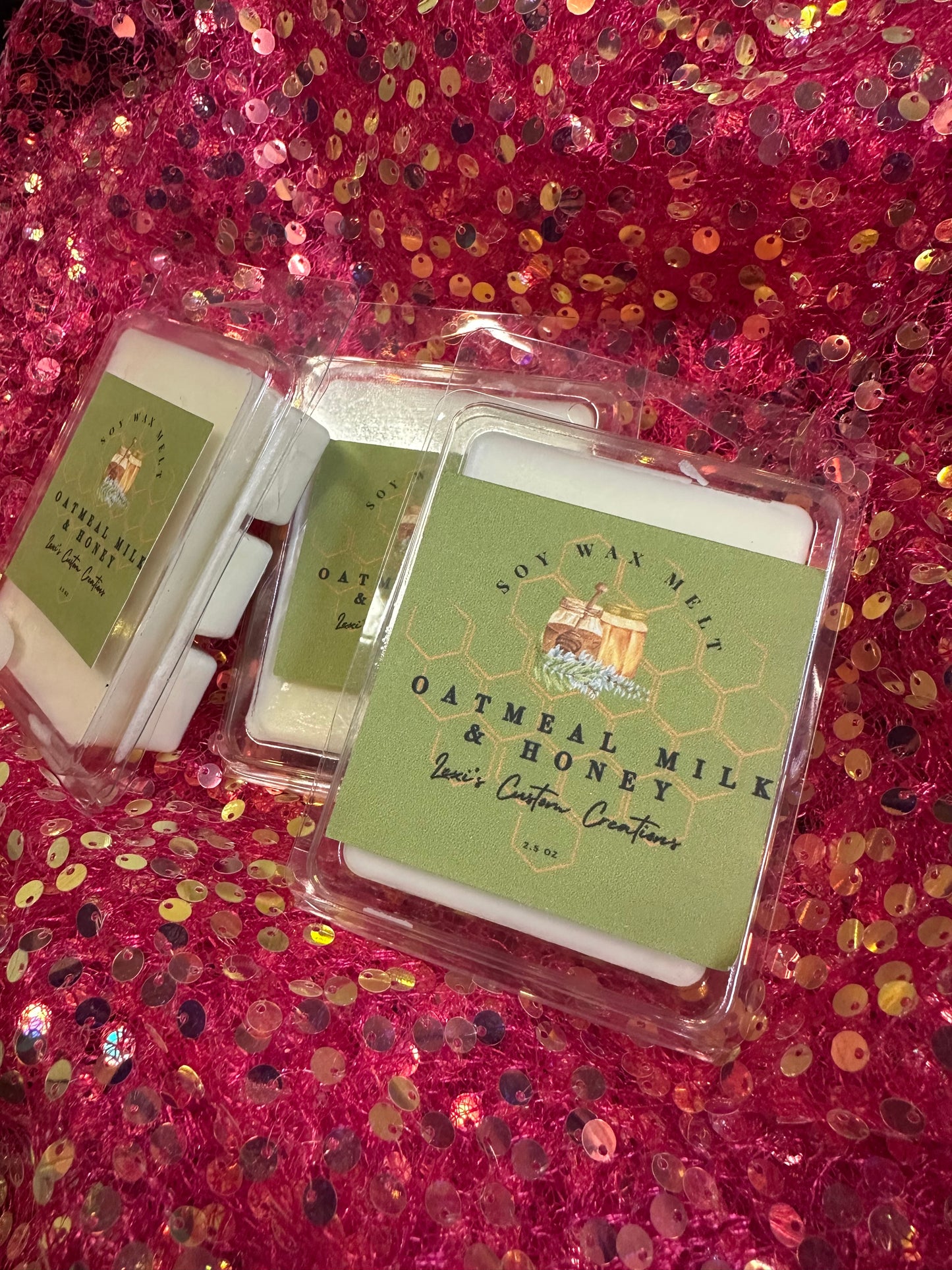 Oatmeal milk and honey wax