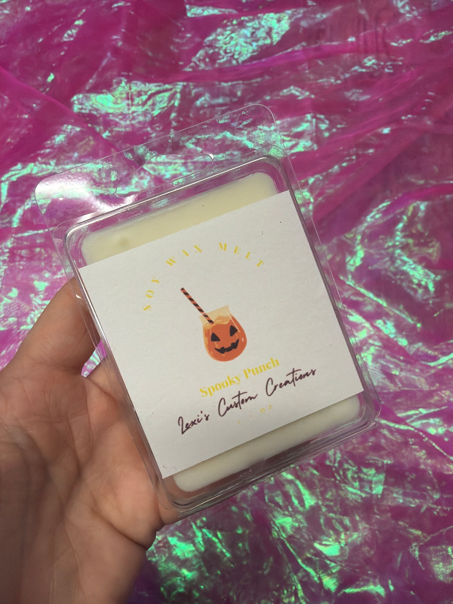 Spooky punch wax melt