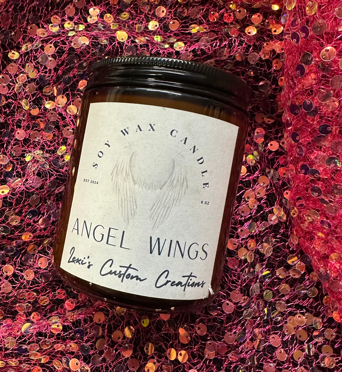 Angel Wings Candle