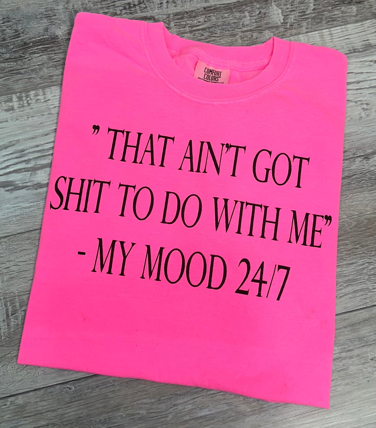 That Ain’t got shit to do with me