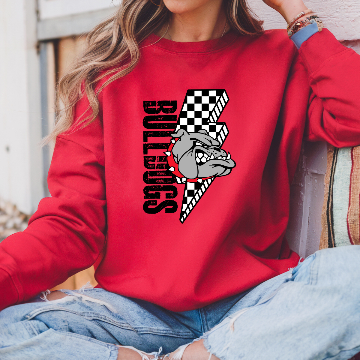 Bulldogs Lightning bolt