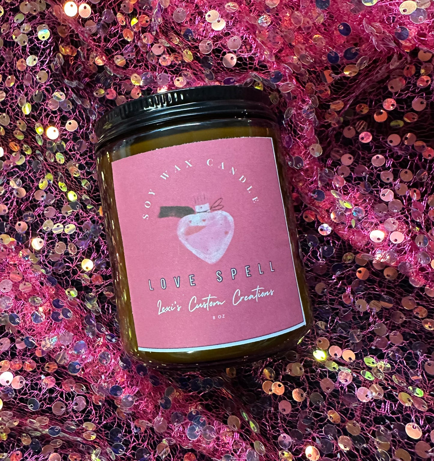 Love Spell Candle