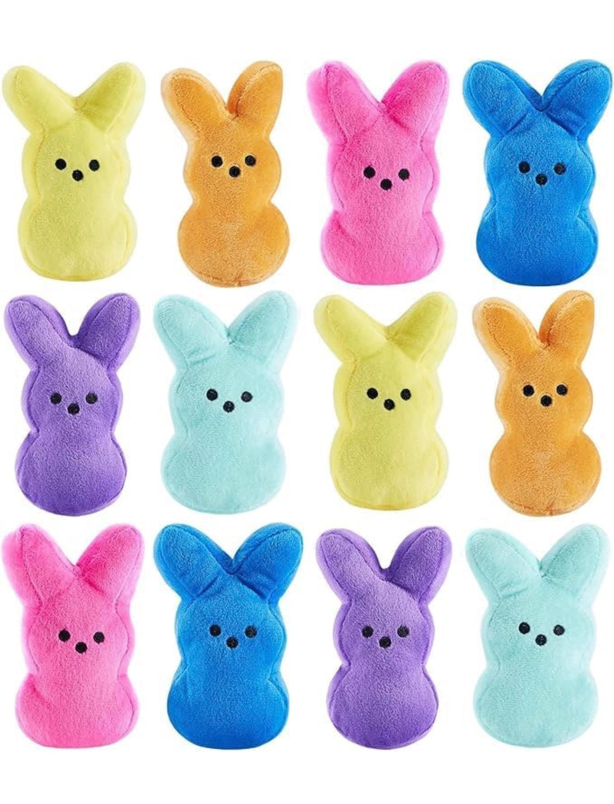 PEEPS PLUSH *Put name in comment box, and if you want on Ear or Tummy*