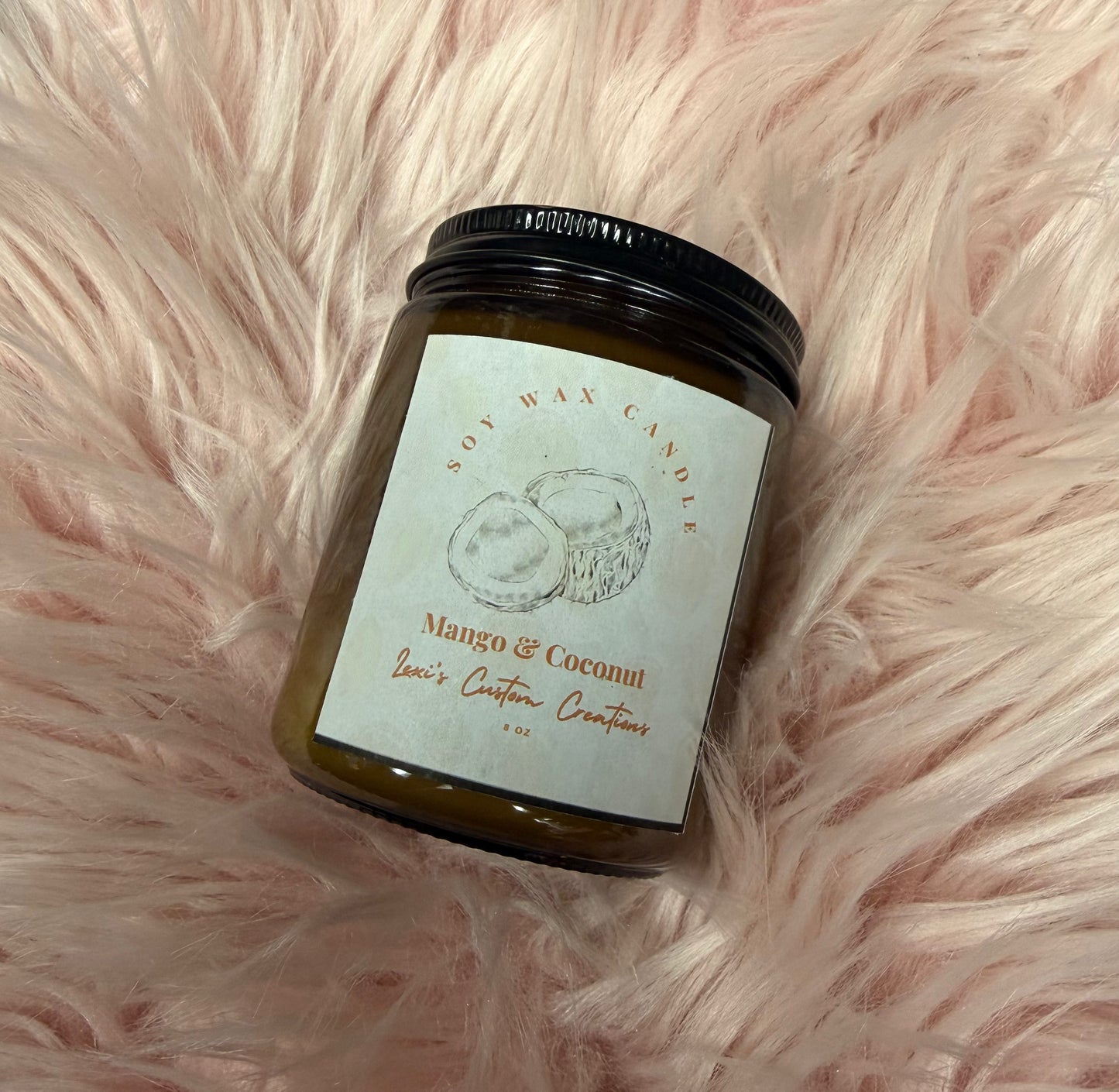 Mango and Coconut candle