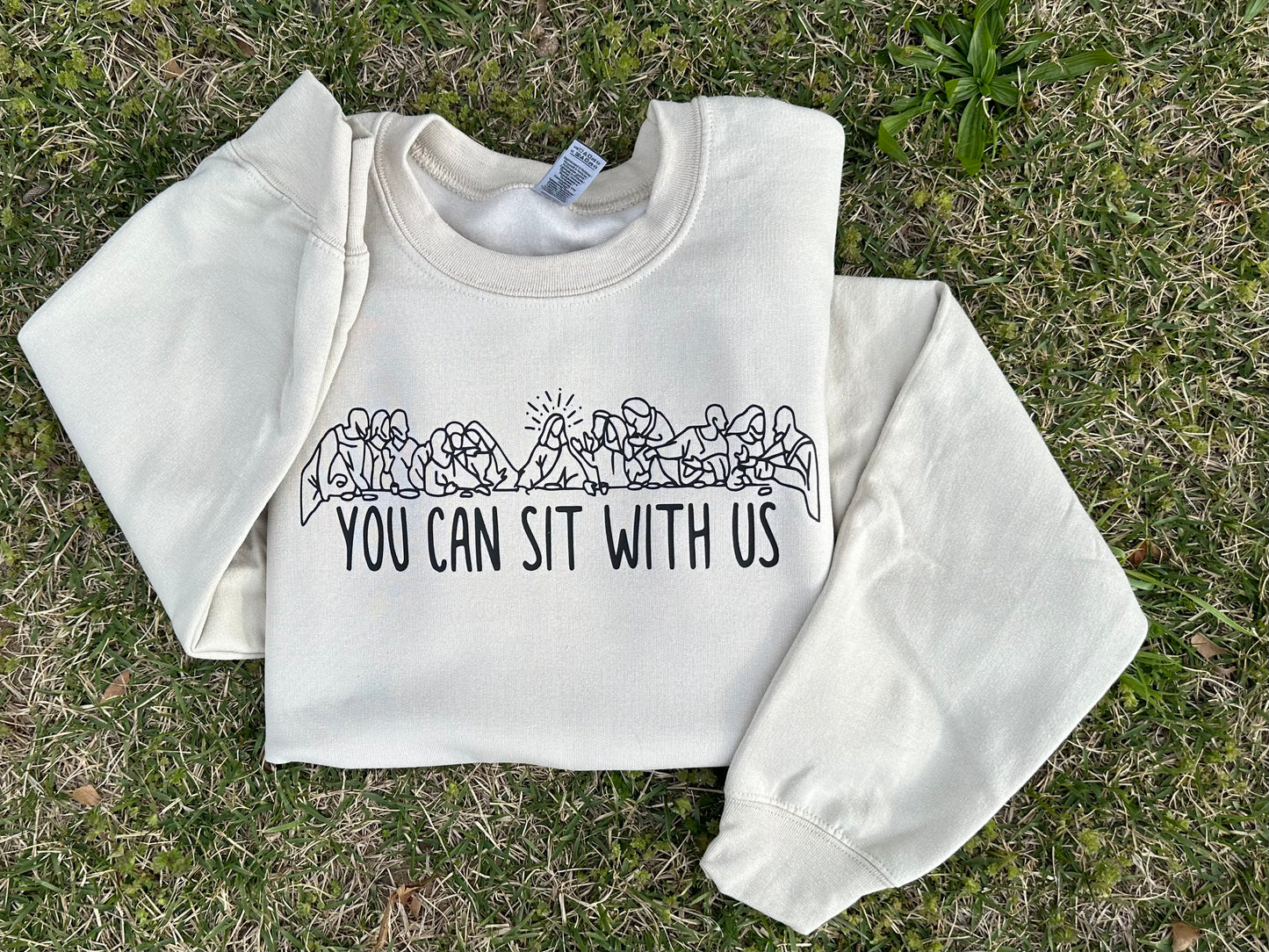 You CAN sit with us.