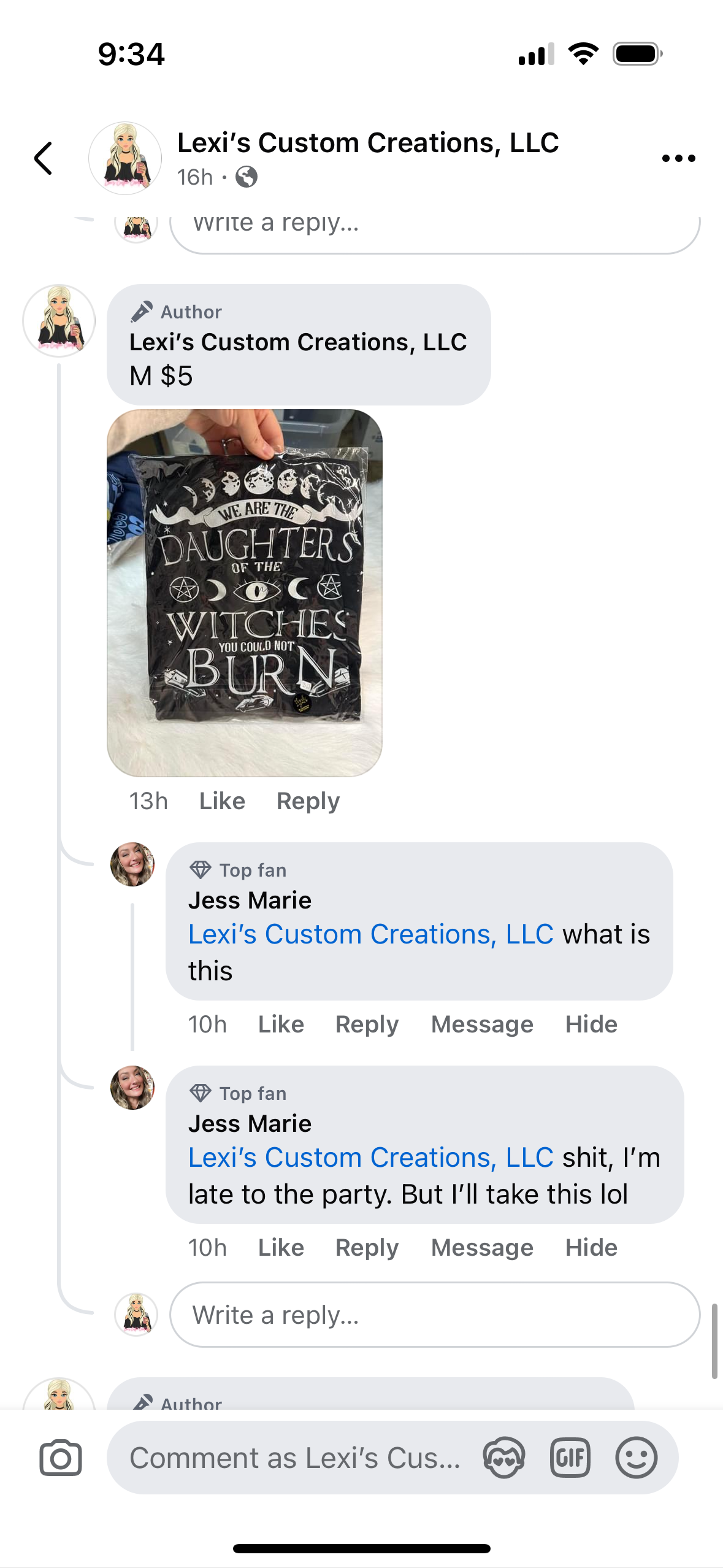 Jess Marie flash sale