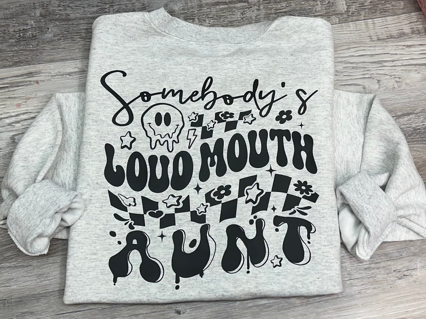Somebody's loud mouth *Name, Color an size can be changed, put in comments*