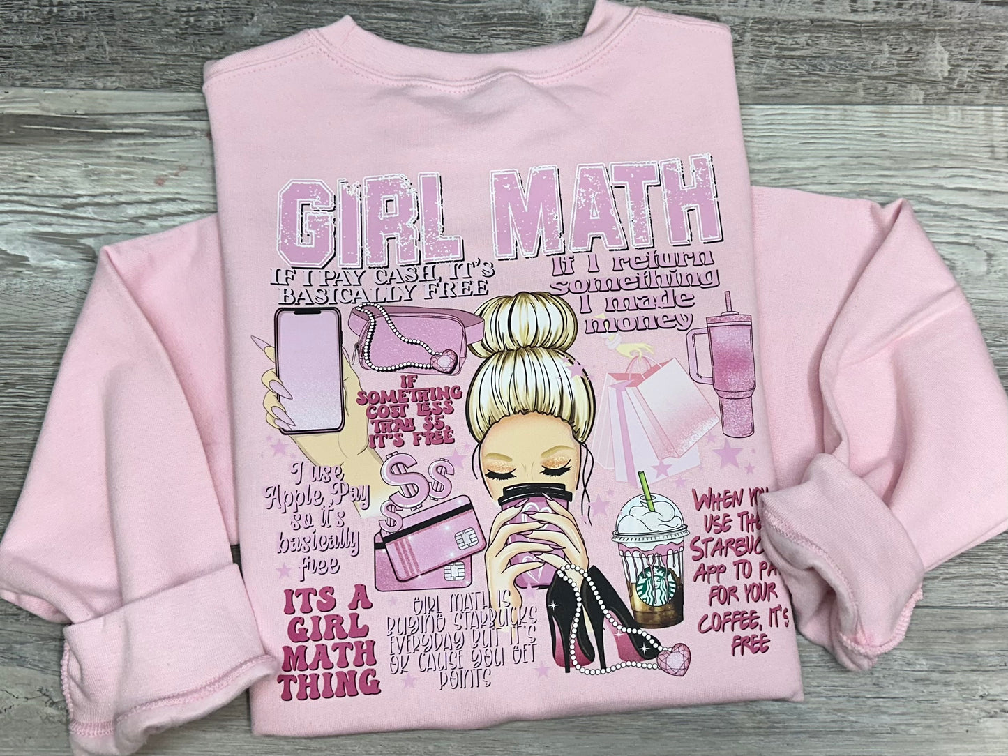 Girl Math *Put color and size in comments*