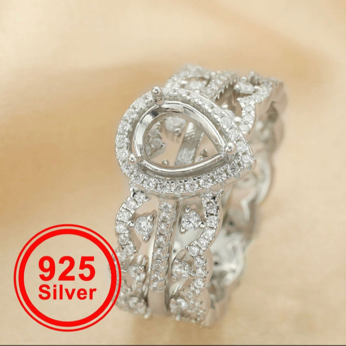 Tear Drop Stack Ring