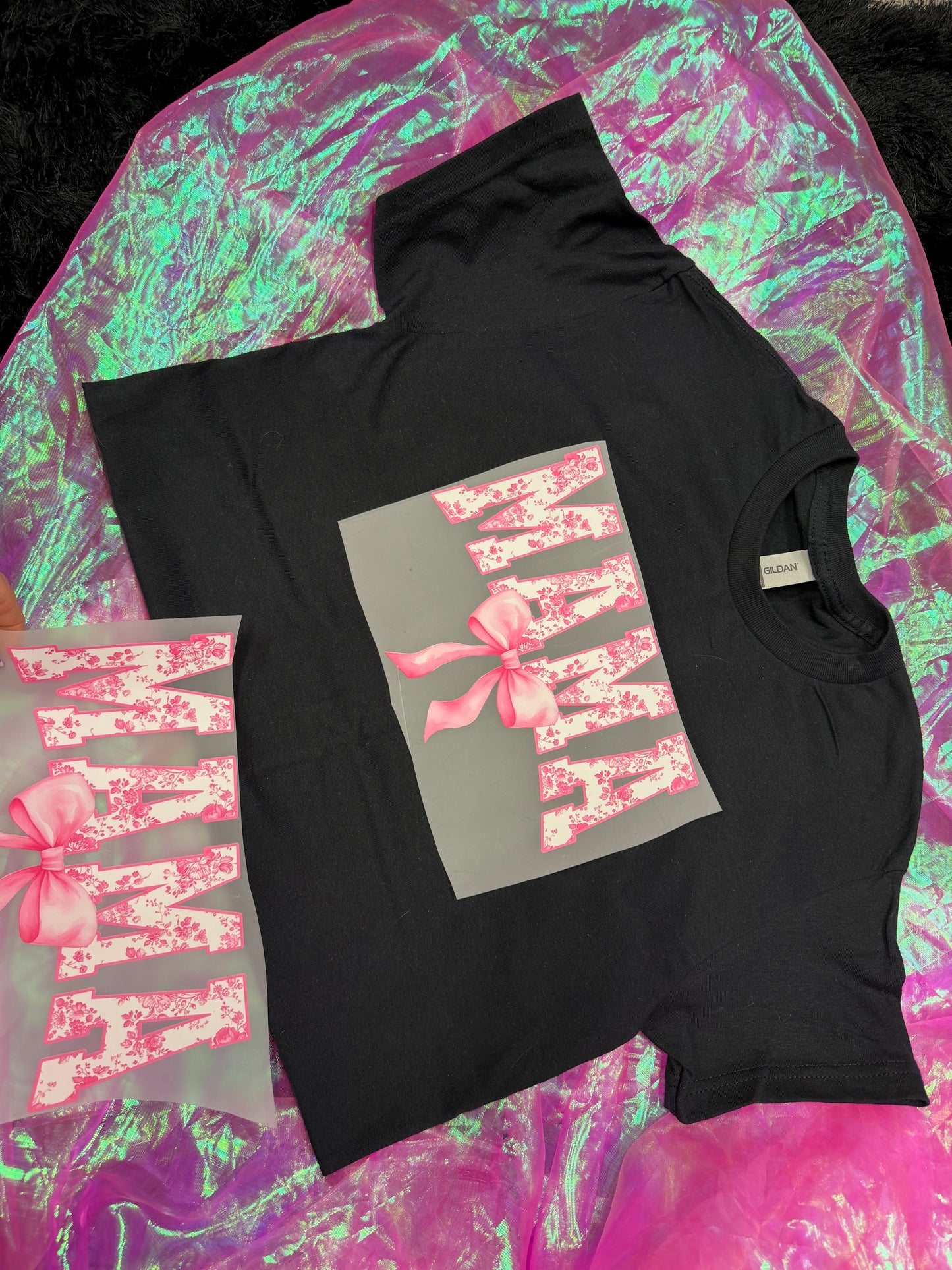 MAMA light pink floral PRINT