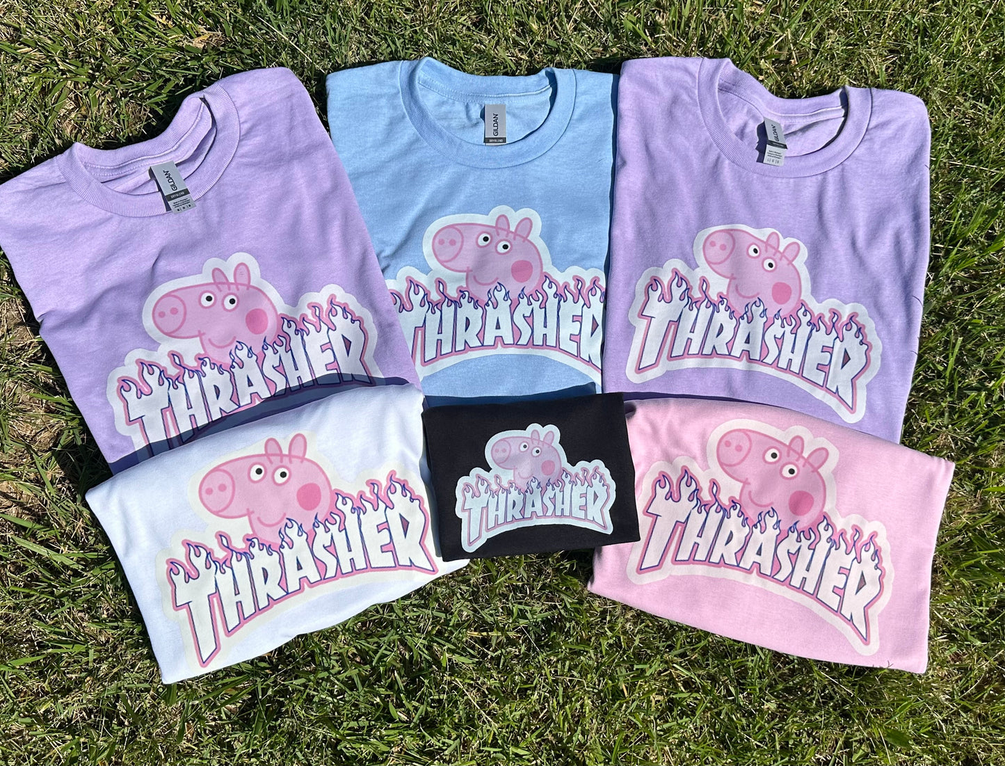 Peppa Thrasher design *put size and color in comments*