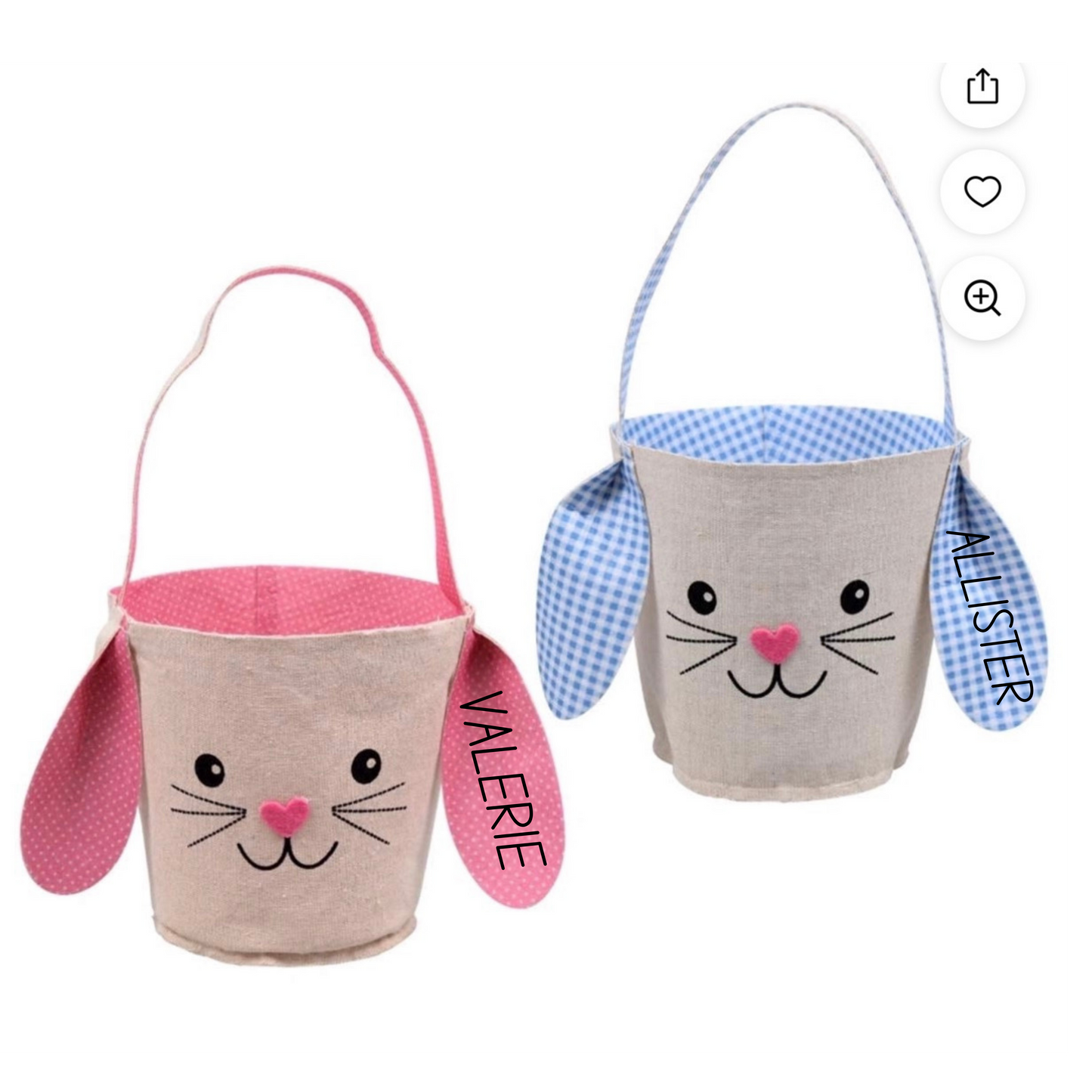 Easter baskets *put name and blue or pink in comments*