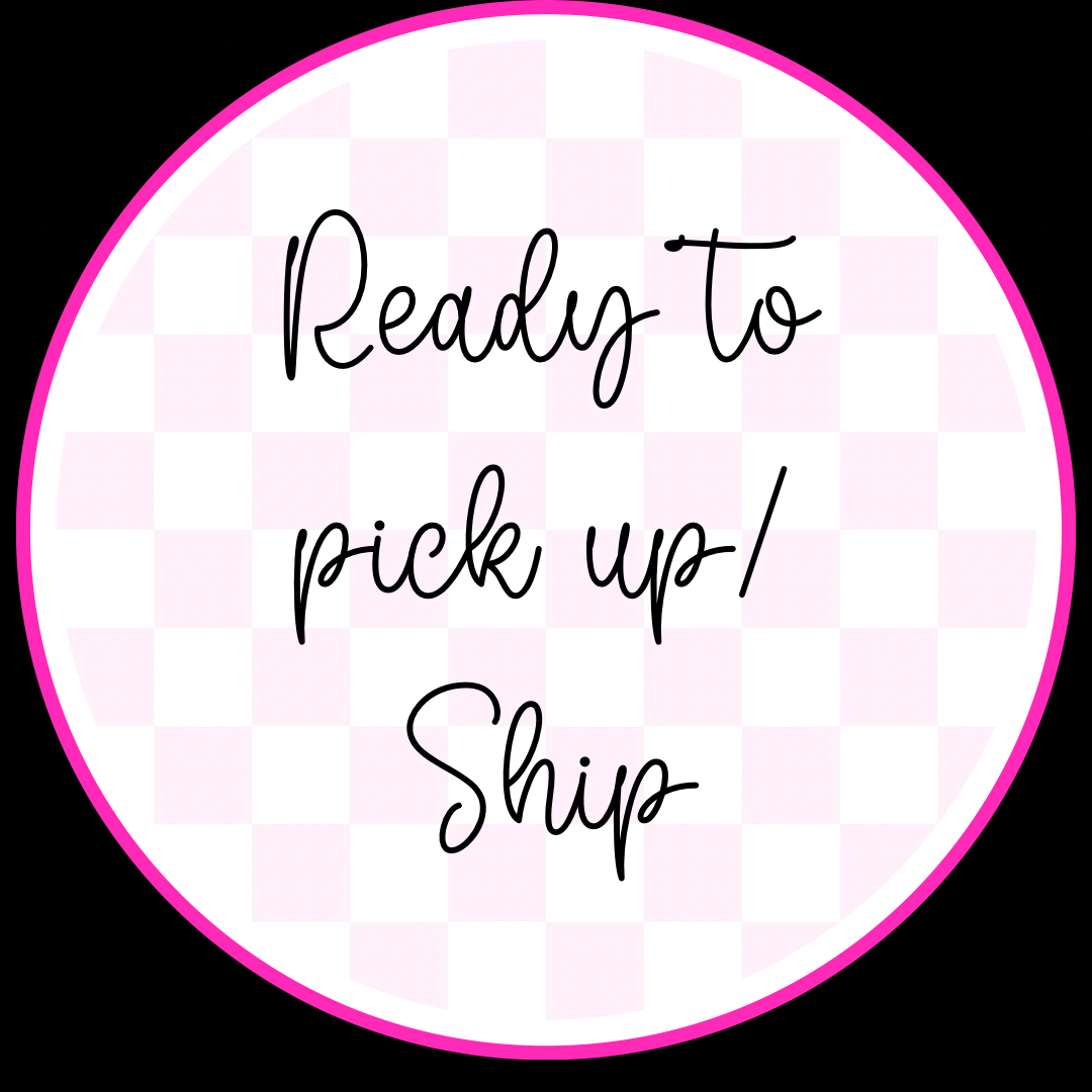 Ready to pick up/ Ship