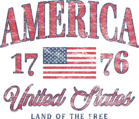 America 1776 (put size and color in comments)