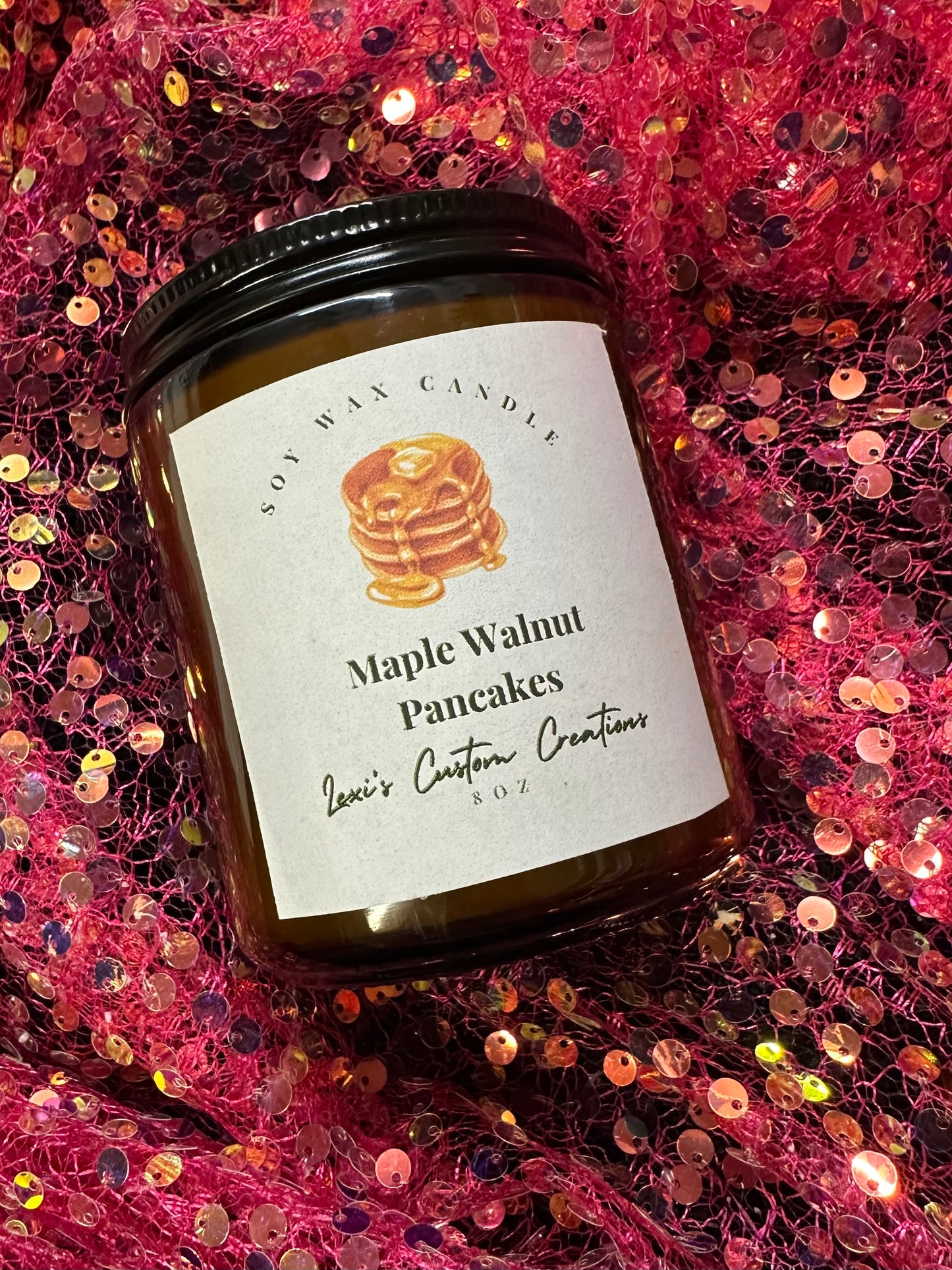 Maple Walnut Pancake candle