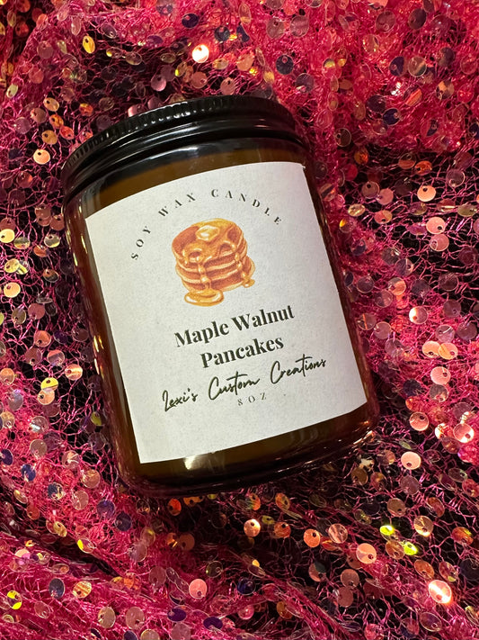 Maple Walnut Pancake candle