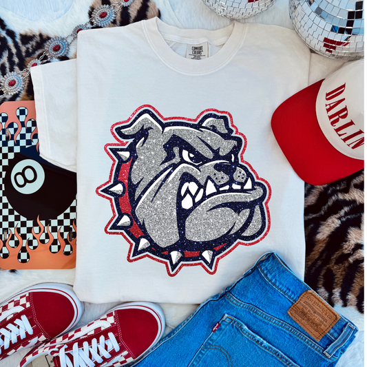 Glitter Bulldogs design *put size and color in comments*