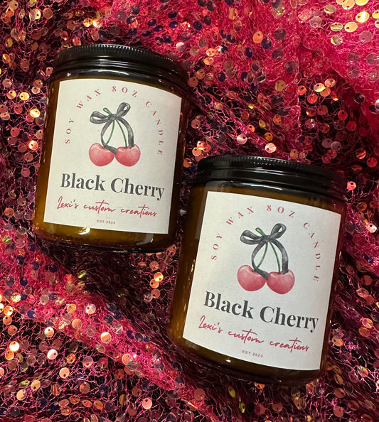 Black Cherry Candles