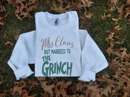 Faux Glitter Green Man Design