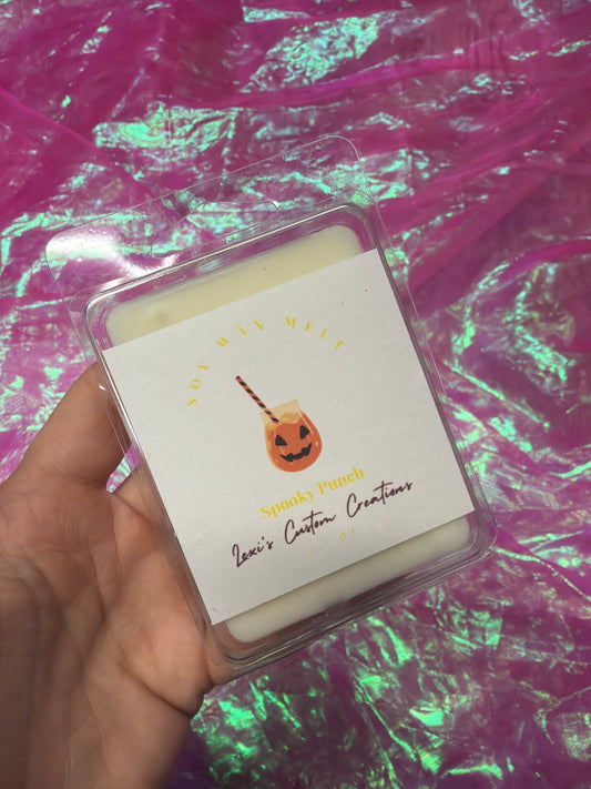 Spooky punch wax melt