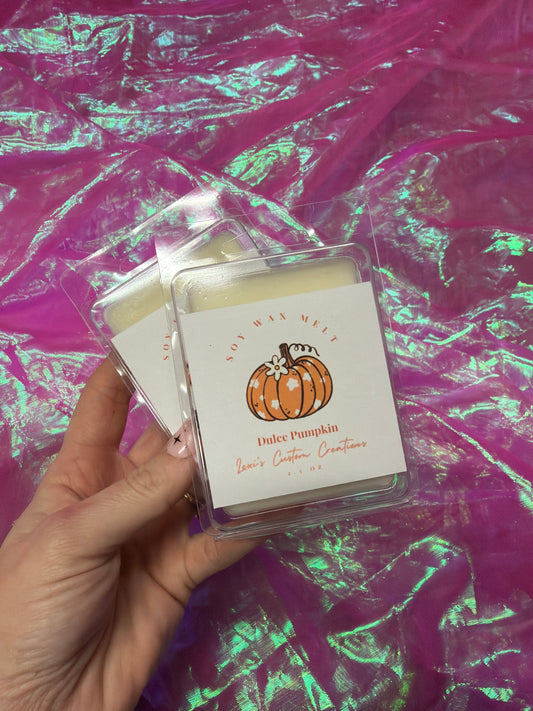 Dulce pumpkin wax melt