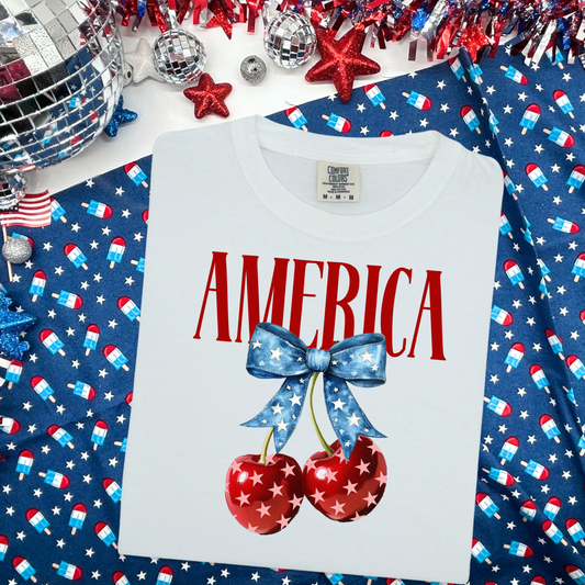 America Cherries design (put size and color in comments)