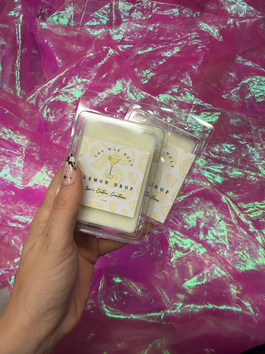 Lemon drop wax melts