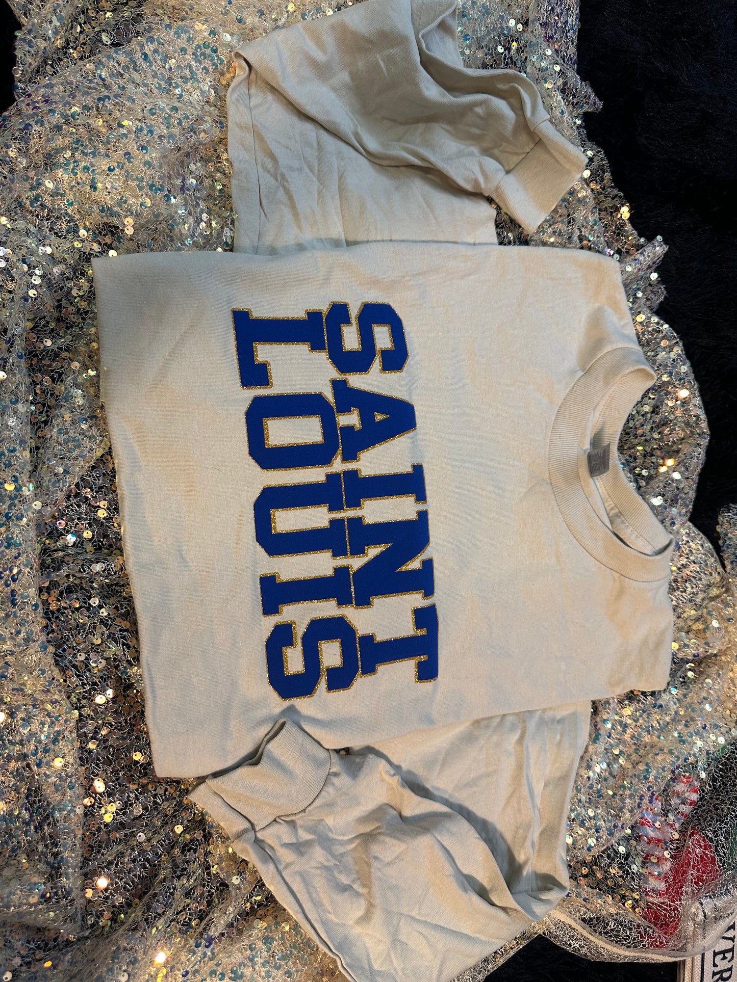 Saint Louis glitter long sleeve L