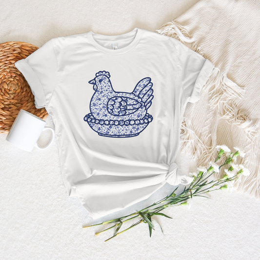 Blue Chicken Design *put size and color in comments*