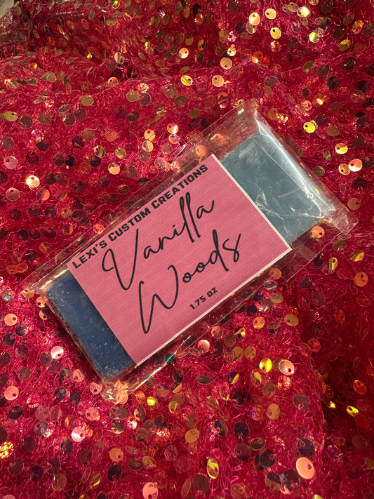 Vanilla woods wax snap bar