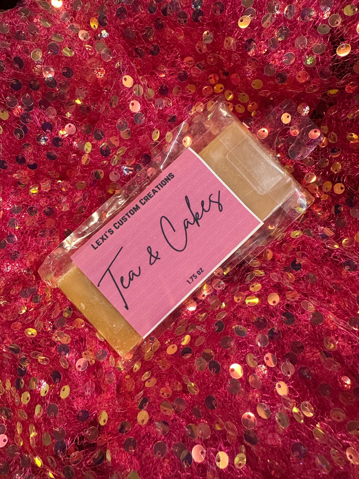 Tea and cookies wax snap bar