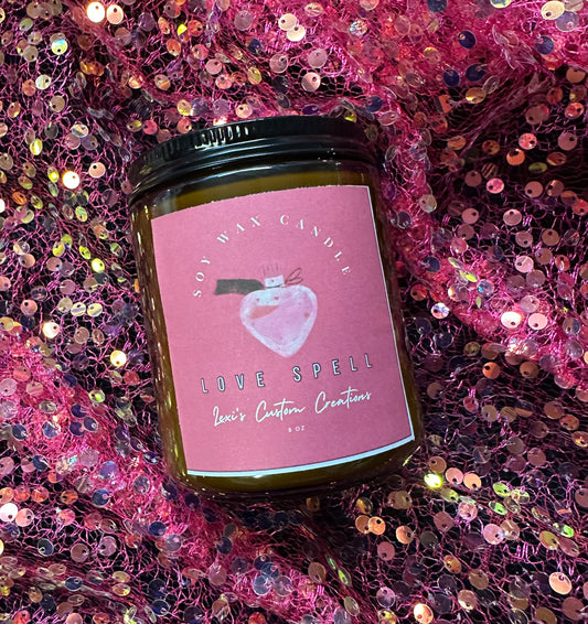 Love Spell Candle