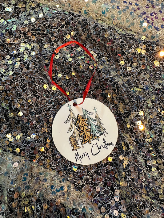 Merry Christmas ornament