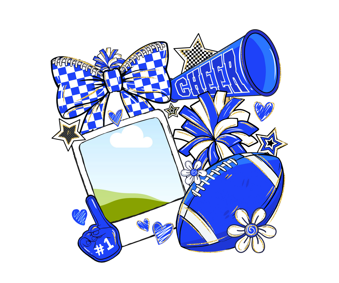 Custom Picture Cheer Picture