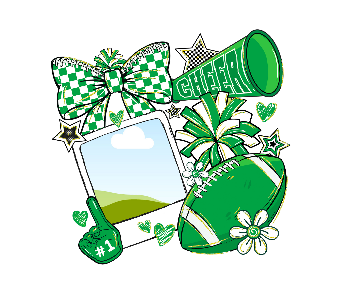 Custom Picture Cheer Picture