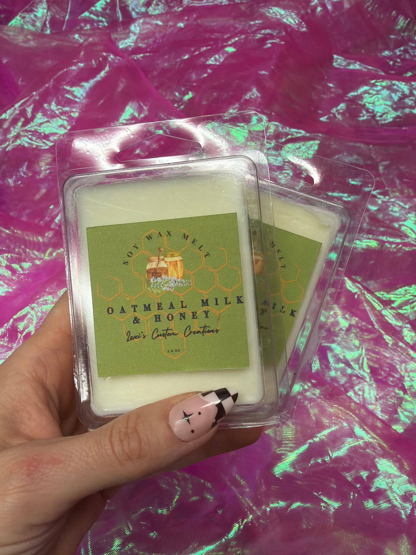 Oatmeal milk and honey wax melts