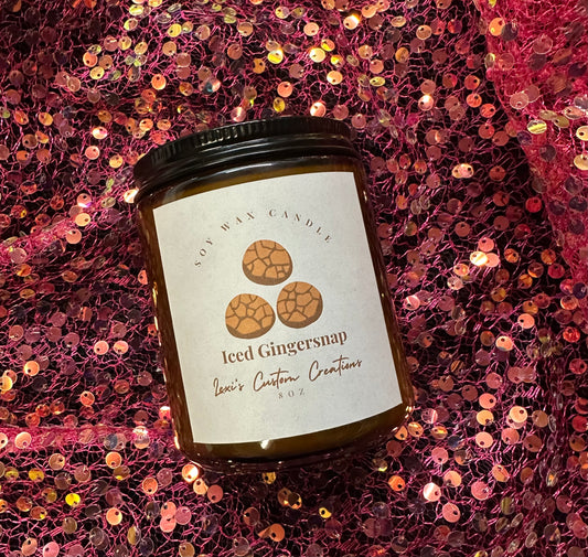 Iced Gingersnap candle