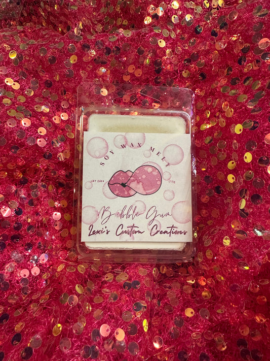 Bubble gum wax bar