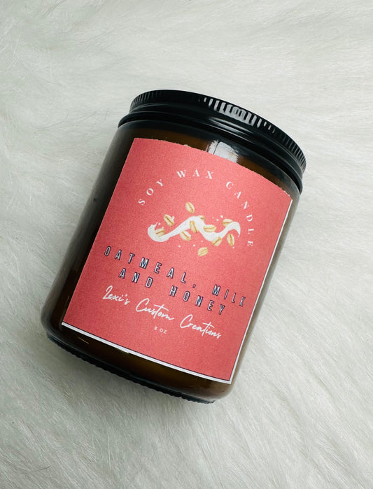 Oatmeal, milk and honey. 🍯