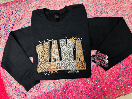 Spooky Mama sweatshirts 🕷️