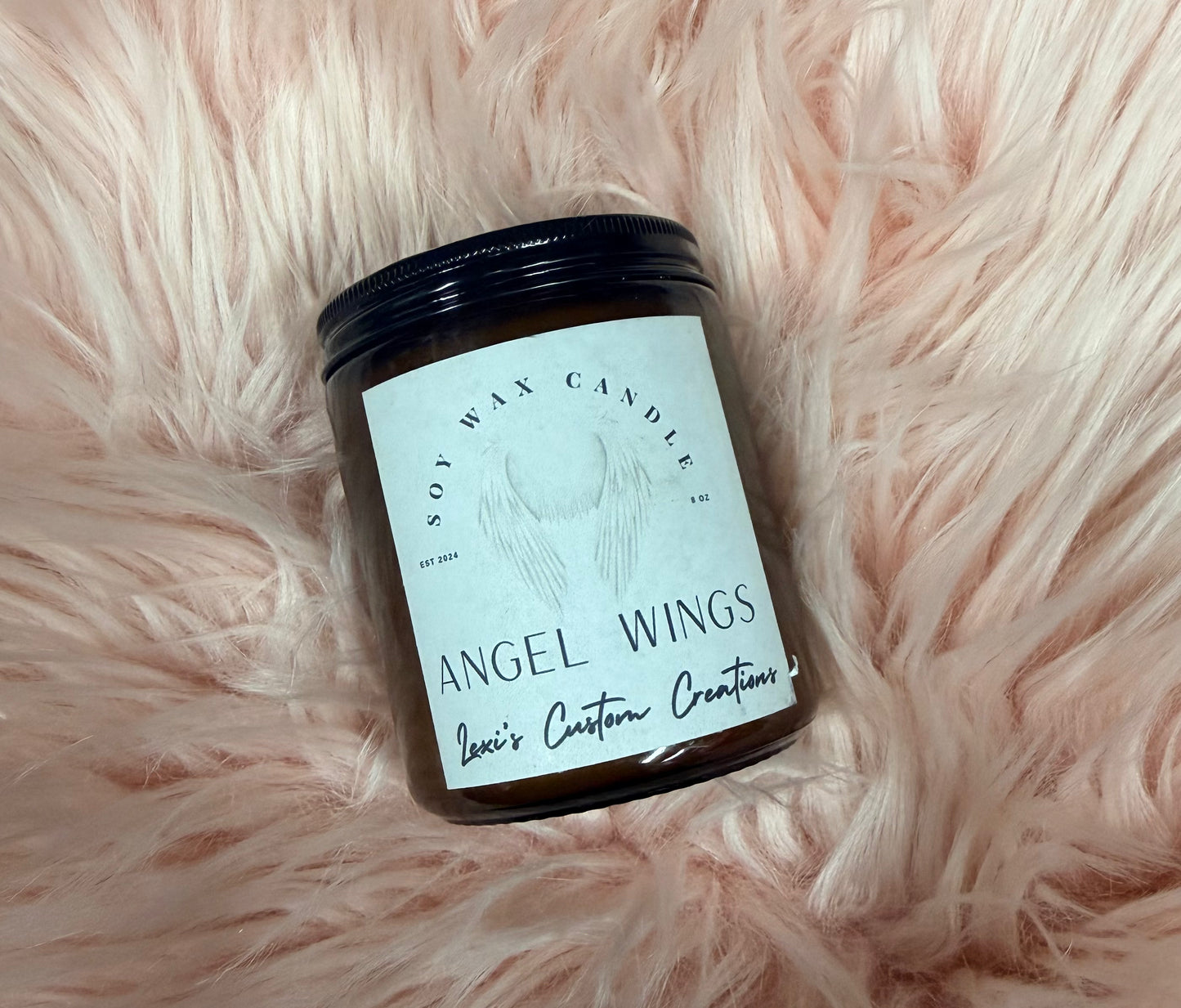 Angel Wings candle