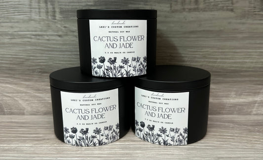 Cactus Flower and Jade