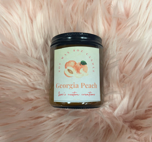 Georgia Peach Candle