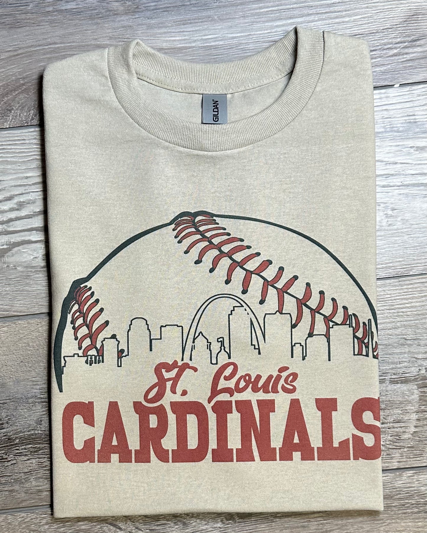Cardinals outline Tshirt